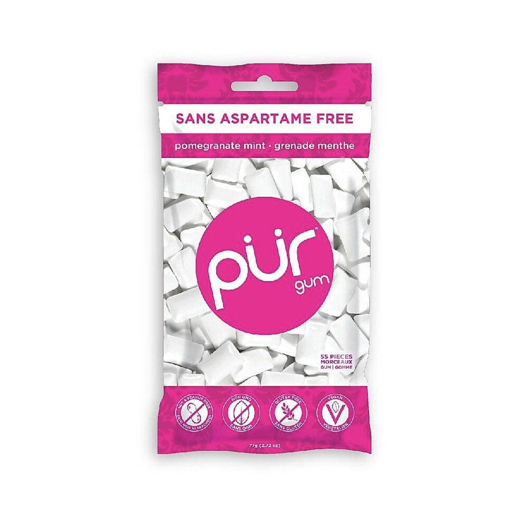 Gomme Menthe Grenade Pur Gum - La Boite à Grains