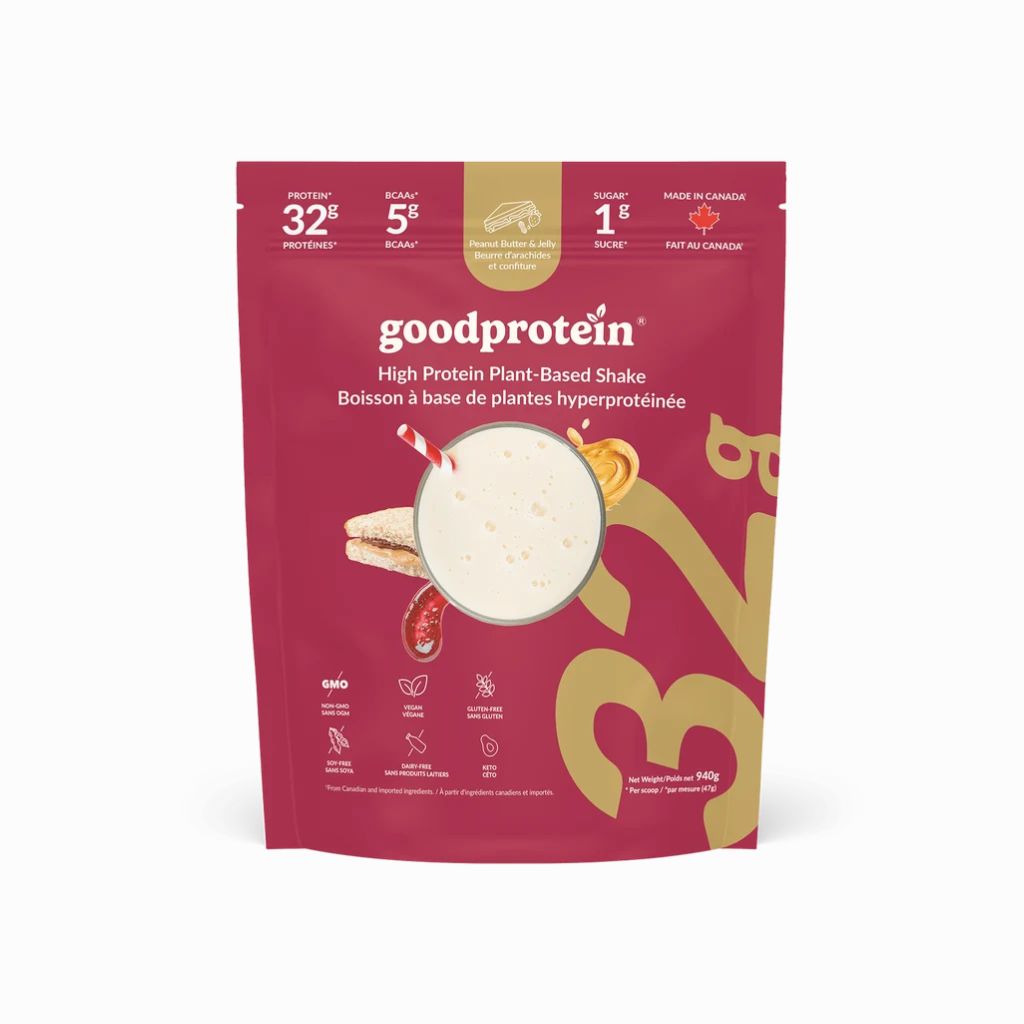 boisson hyperprotéinée beurre d'arachides et confiture Good Protein - La Boite à Grains