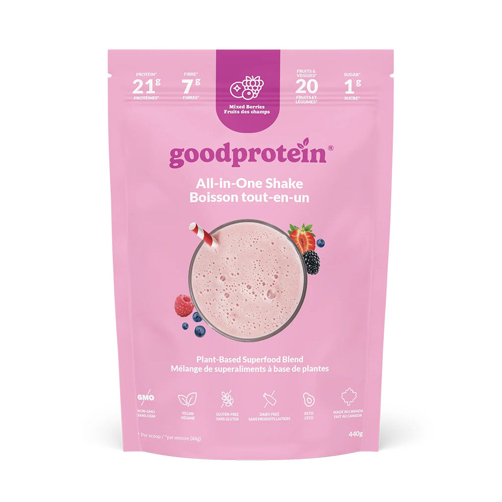 boisson tout en un fruits des champs Good Protein - La Boite à Grains