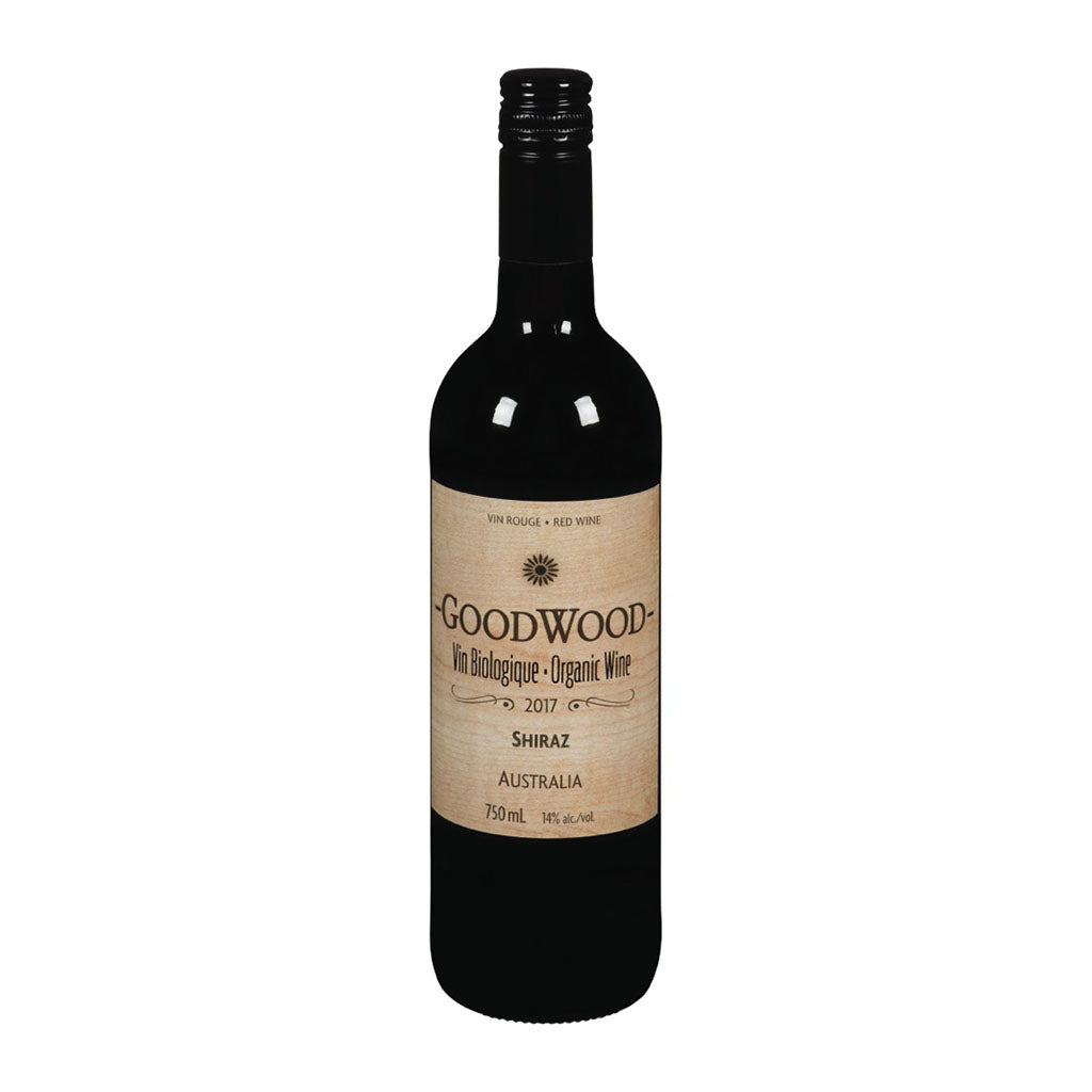 goodwood vin rouge biologique shiraz 750 ml - La Boite à Grains