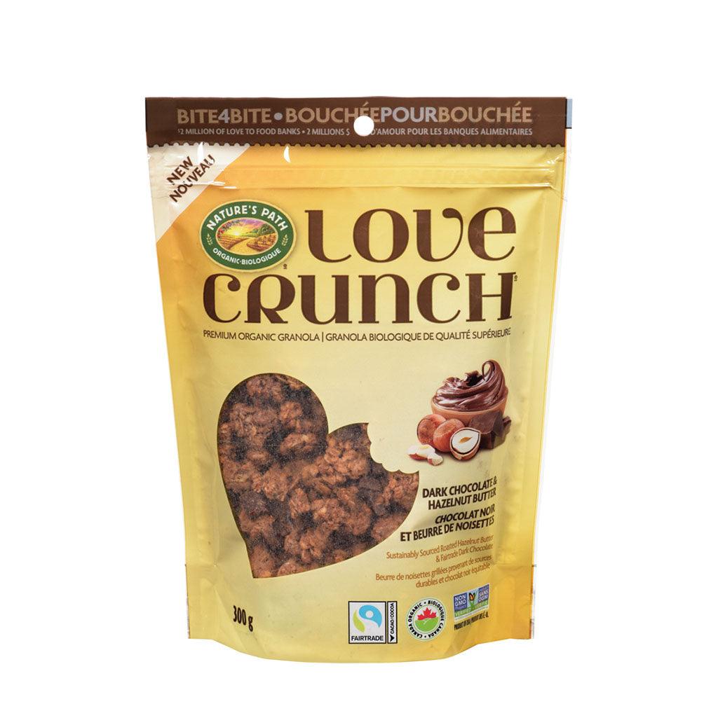 Granola Love Crunch Chocolat Noir et Beurre de Noisettes Bio Nature's Path - La Boite à Grains