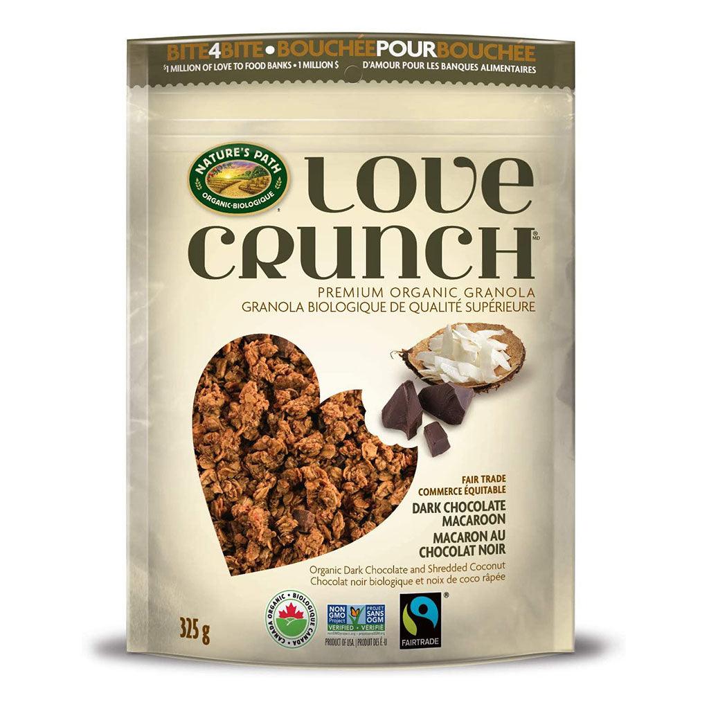 Granola Love Crunch Macaron au Chocolat Noir Nature's Path - La Boite à Grains