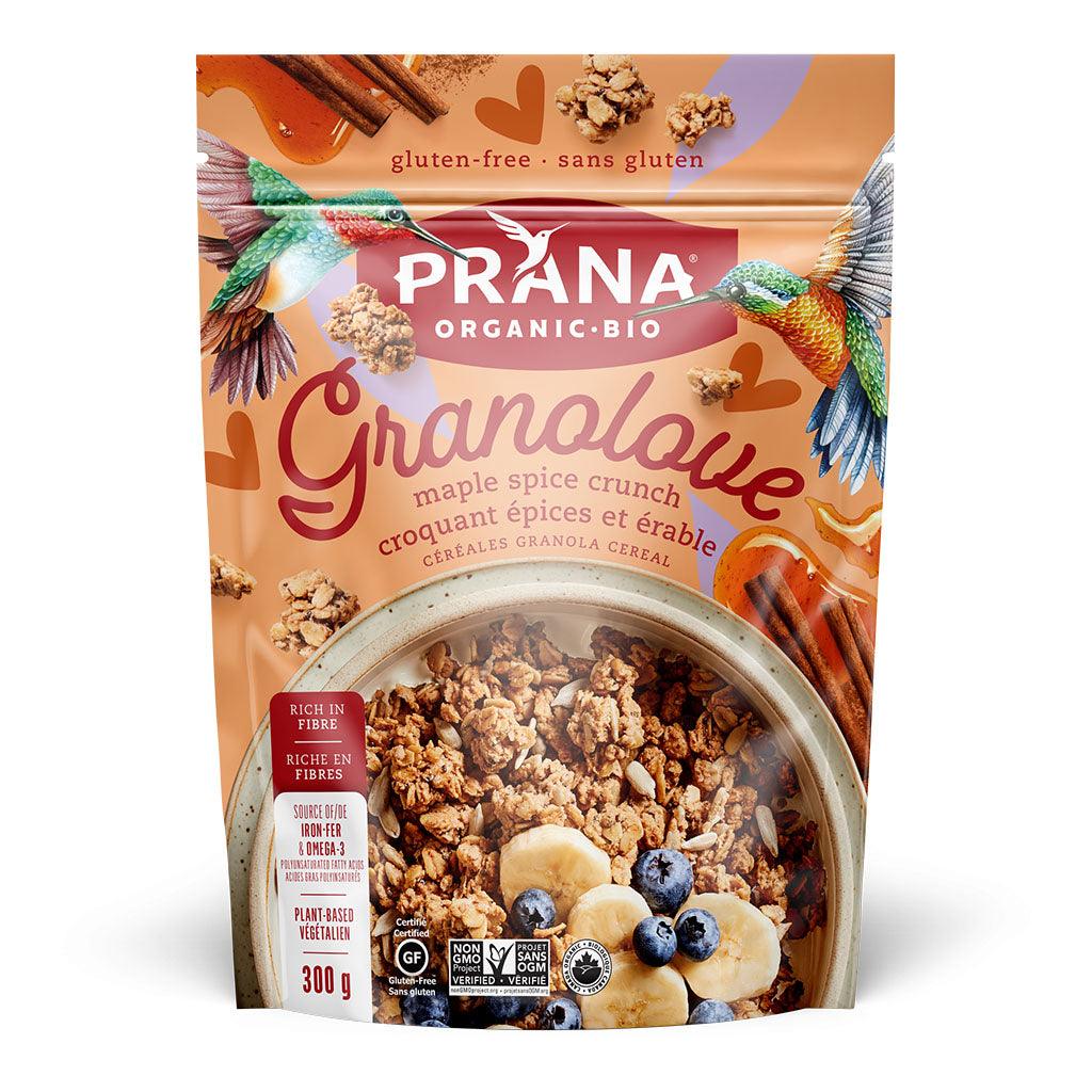 Granolove Croquant Épices et Érable Bio Prana - La Boite à Grains