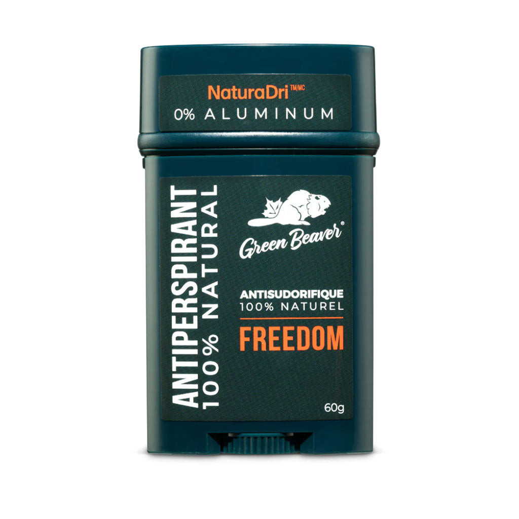 green beaver antisudorifique naturel freedom 60 g