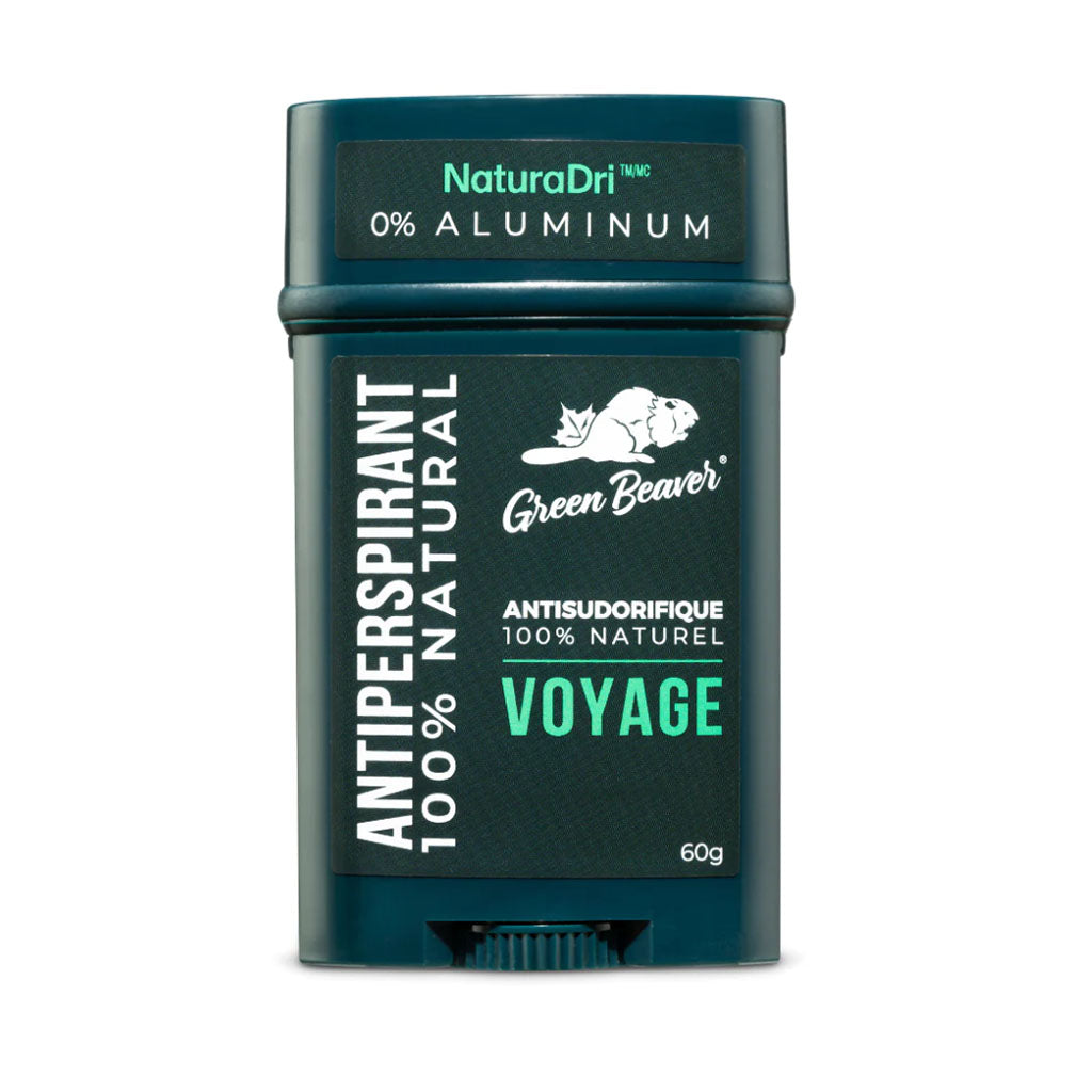 green beaver antisudorifique naturel voyage 60 g