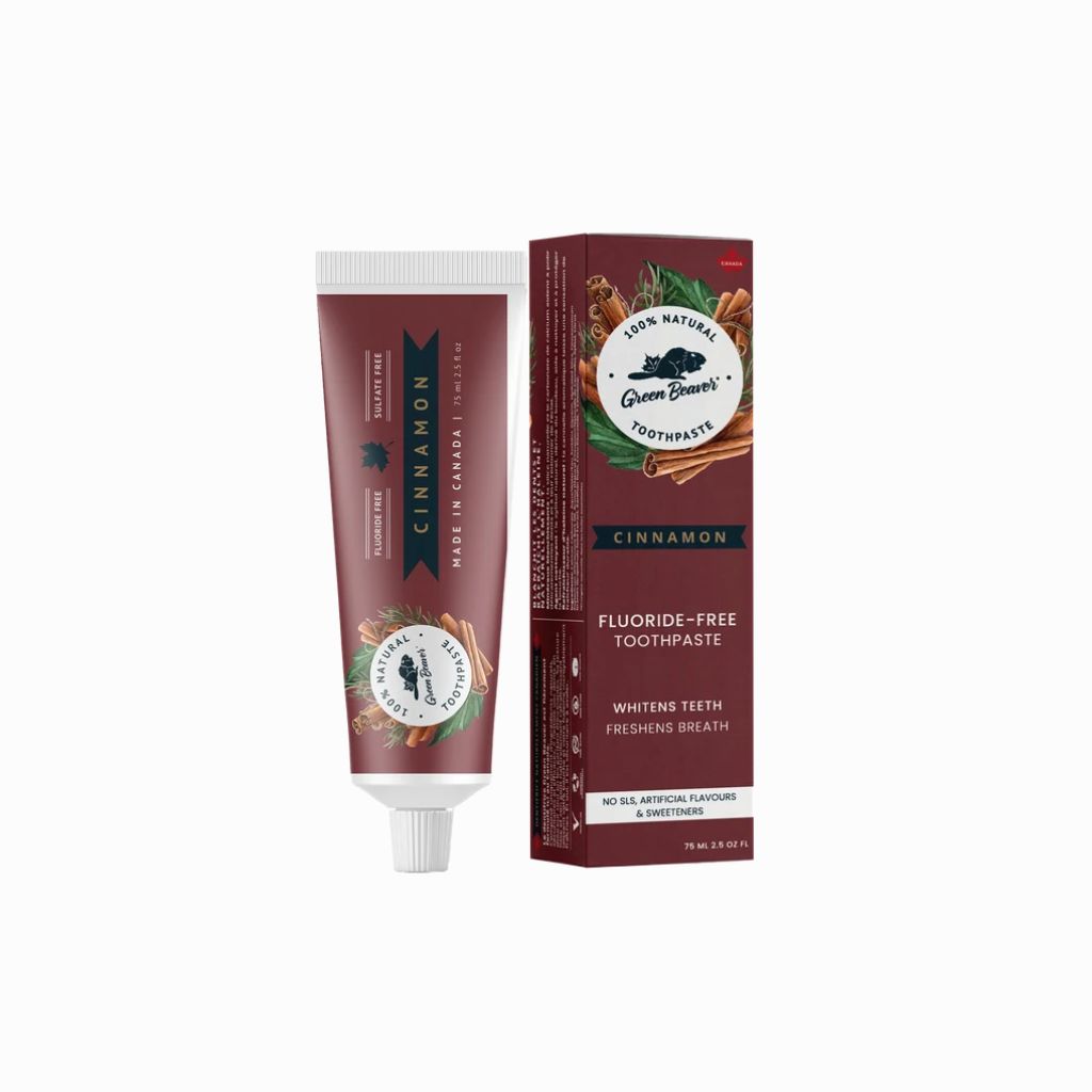 dentifrice sans fluor cannelle Green Beaver - La Boite à Grains