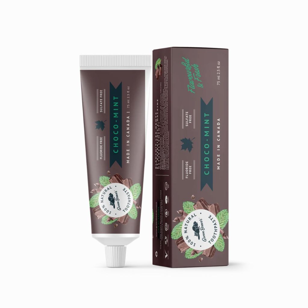 dentifrice sans fluor choco menthe Green Beaver - La Boite à Grains