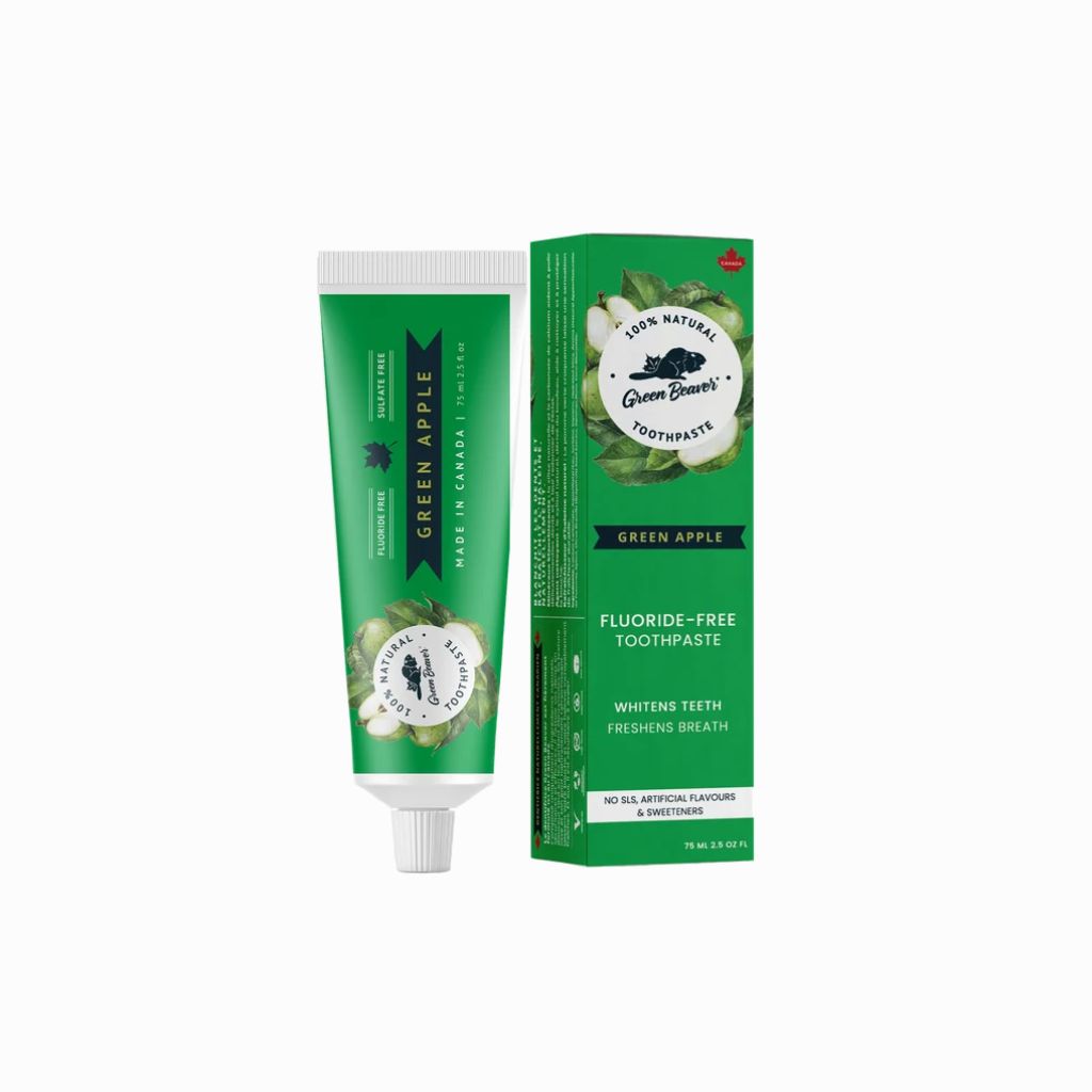 dentifrice pomme verte Green Beaver - La Boite à Grains