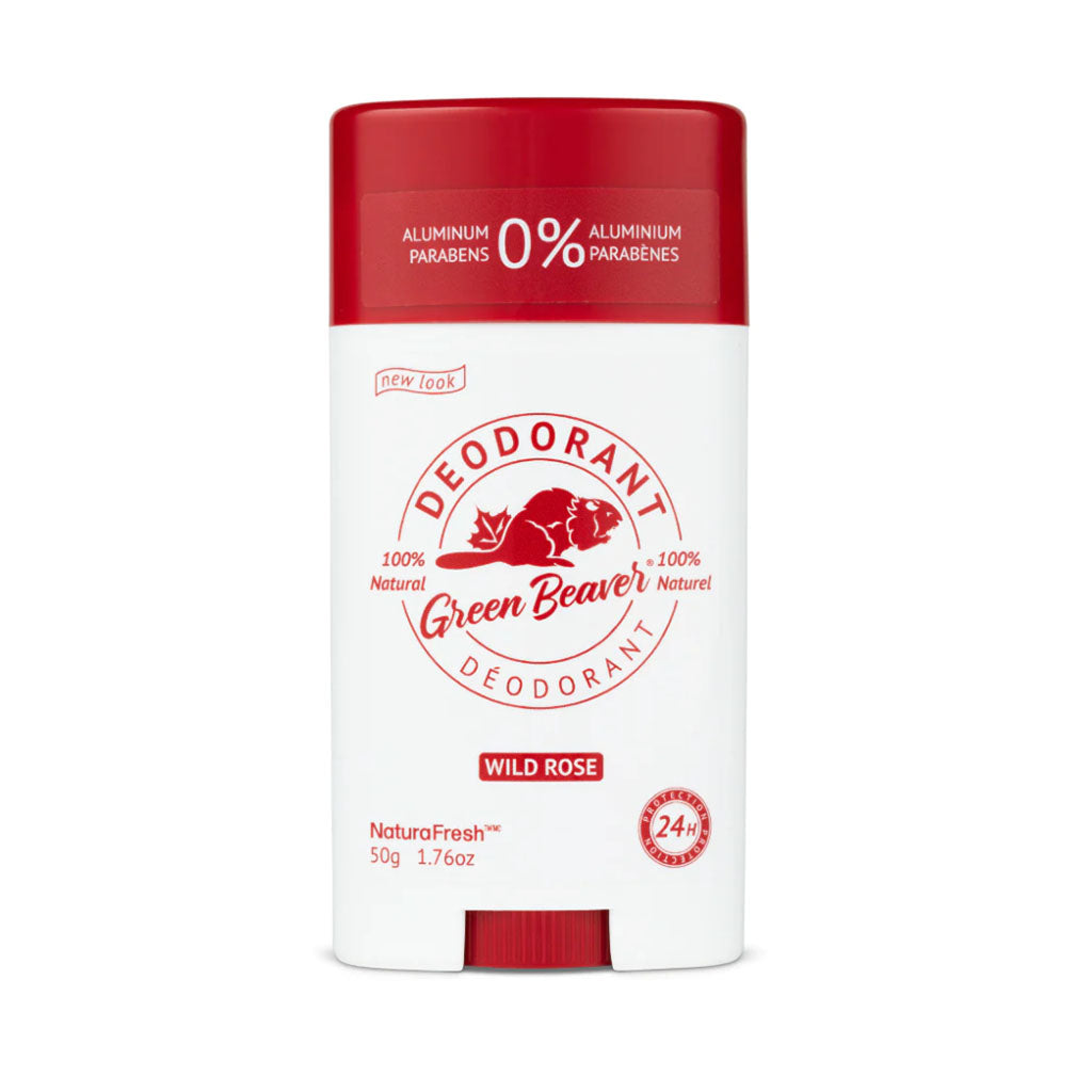 green beaver déodorant naturel wild rose 50 g
