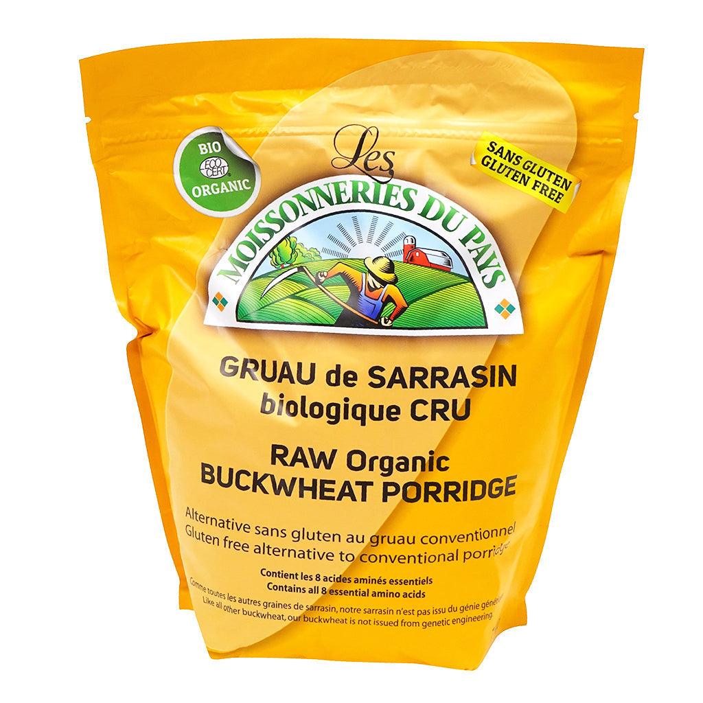Gruau de Sarrasin Biologique Cru Les Moissonneries du Pays - La Boite à Grains
