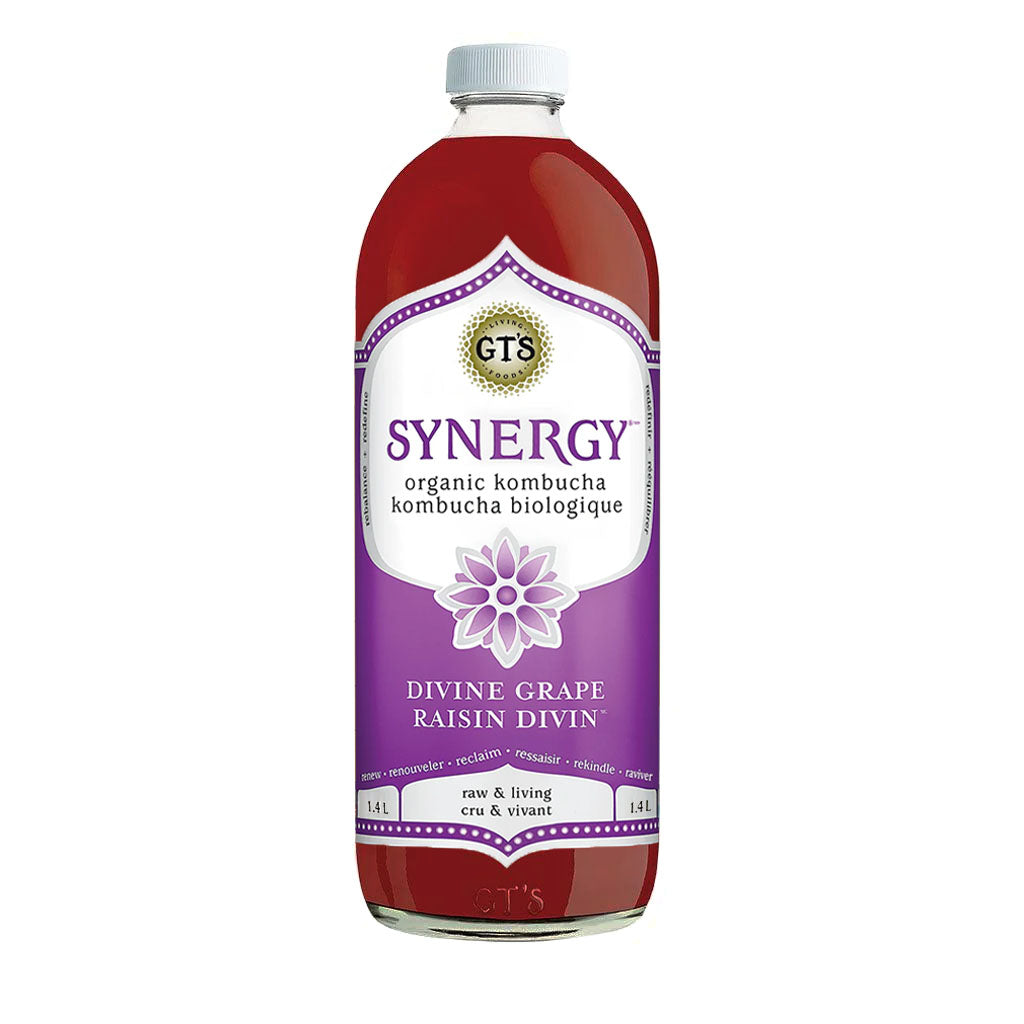 GT's kombucha synergy raisin divin 1.4 L - La Boite à Grains