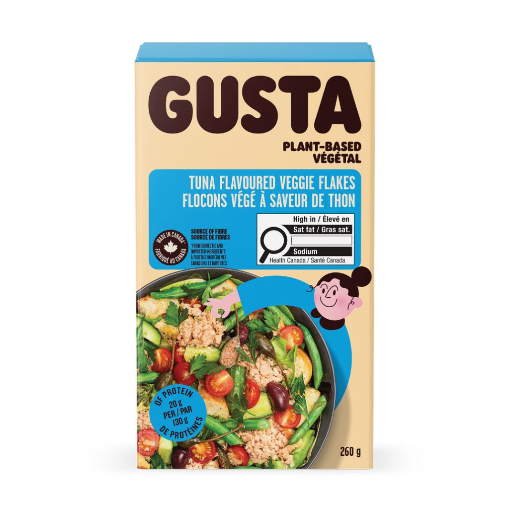 Gusta Tuna-Flavored Vegan Flakes - La Boite à Grains