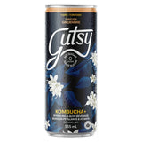 gutsy kombucha organic ginger 355 ml - the grain box