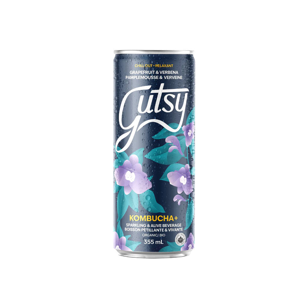 kombucha+ pamplemousse verveine Gutsy - La Boite à Grains