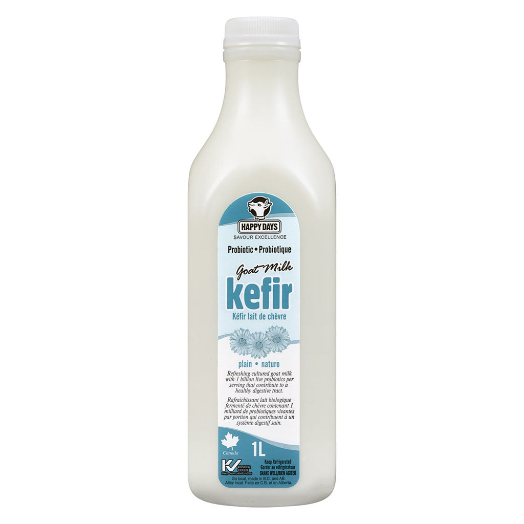 happy days kéfir lait de chèvre nature - La Boite à Grains