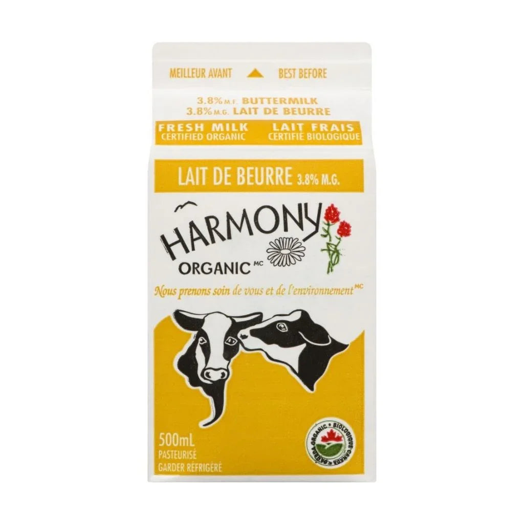 Babeurre Biologique Harmony Organic - La Boite à Grains