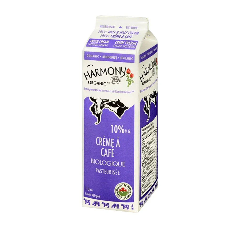 crème à café Harmony Organic - La Boite à Grains