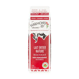 Harmony Organic organic whole milk - La Boite à Grains