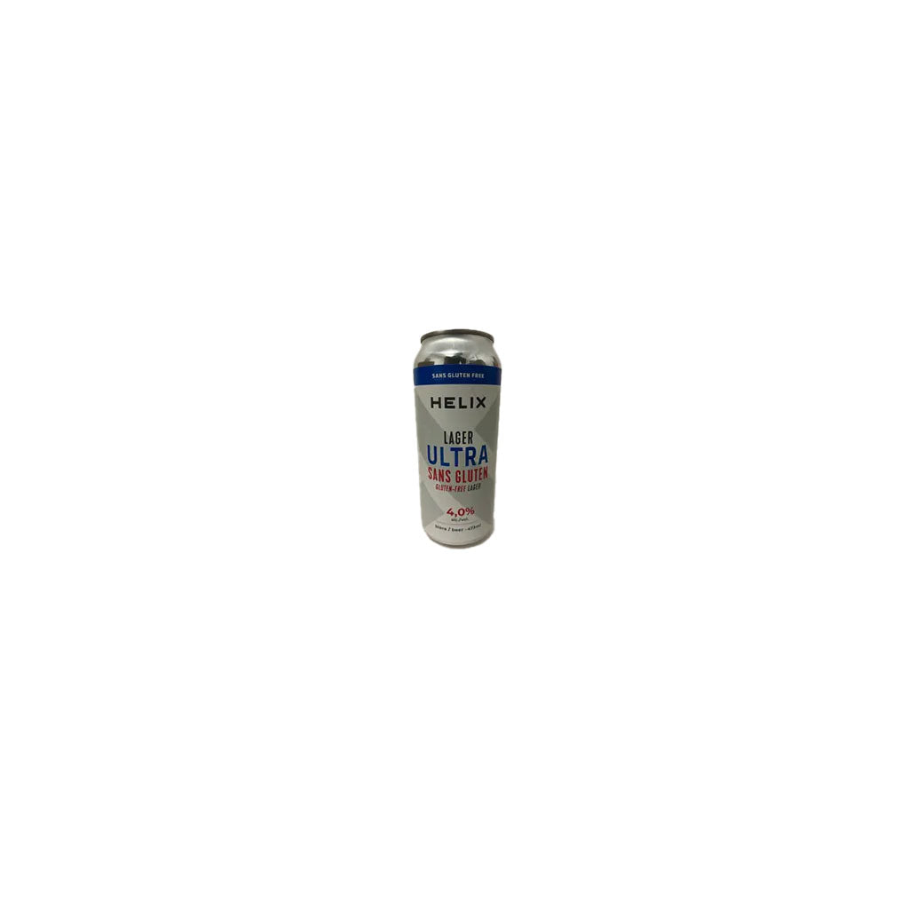 bière lager ultra sans gluten Helix - La Boite à Grains