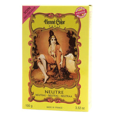Henné en Poudre Neutre Henné Color Paris - La Boite à Grains