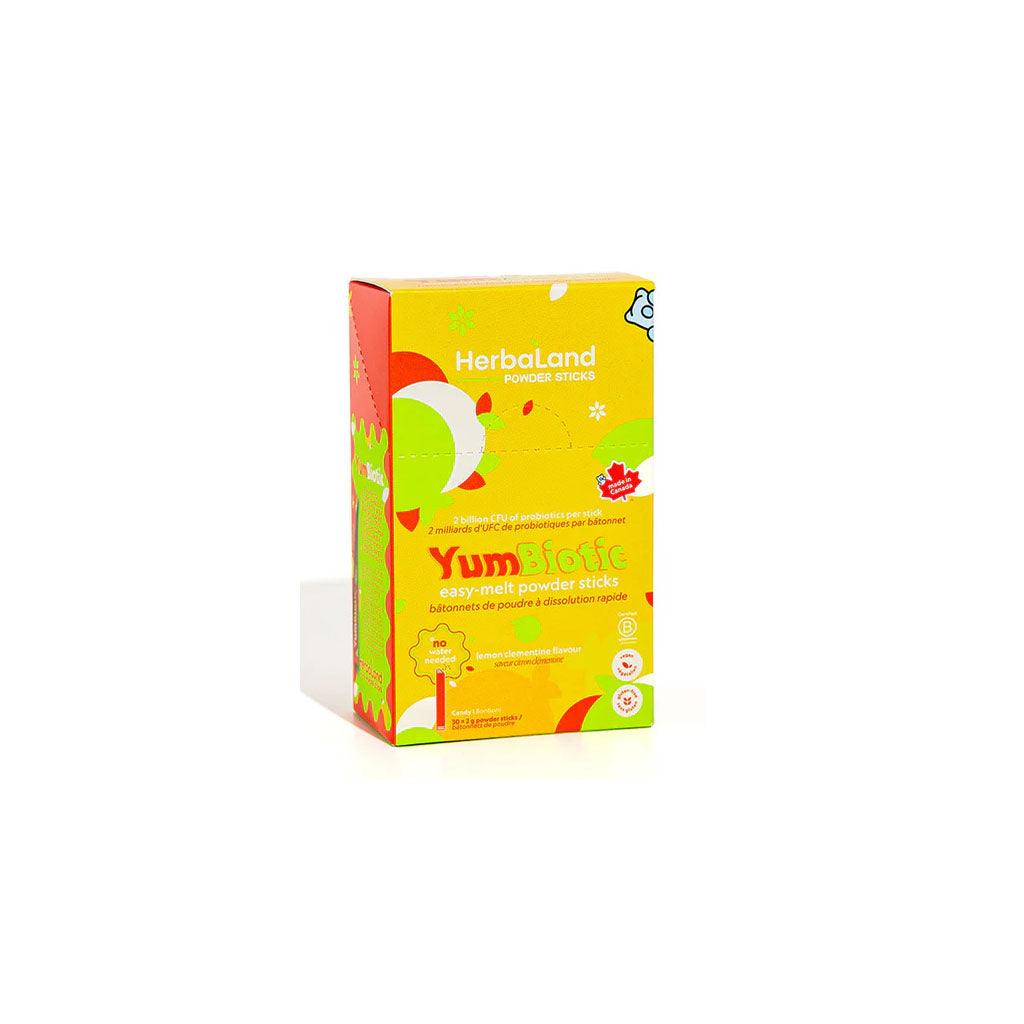 yumbiotic citron clémentine HerbaLand - La Boite à Grains