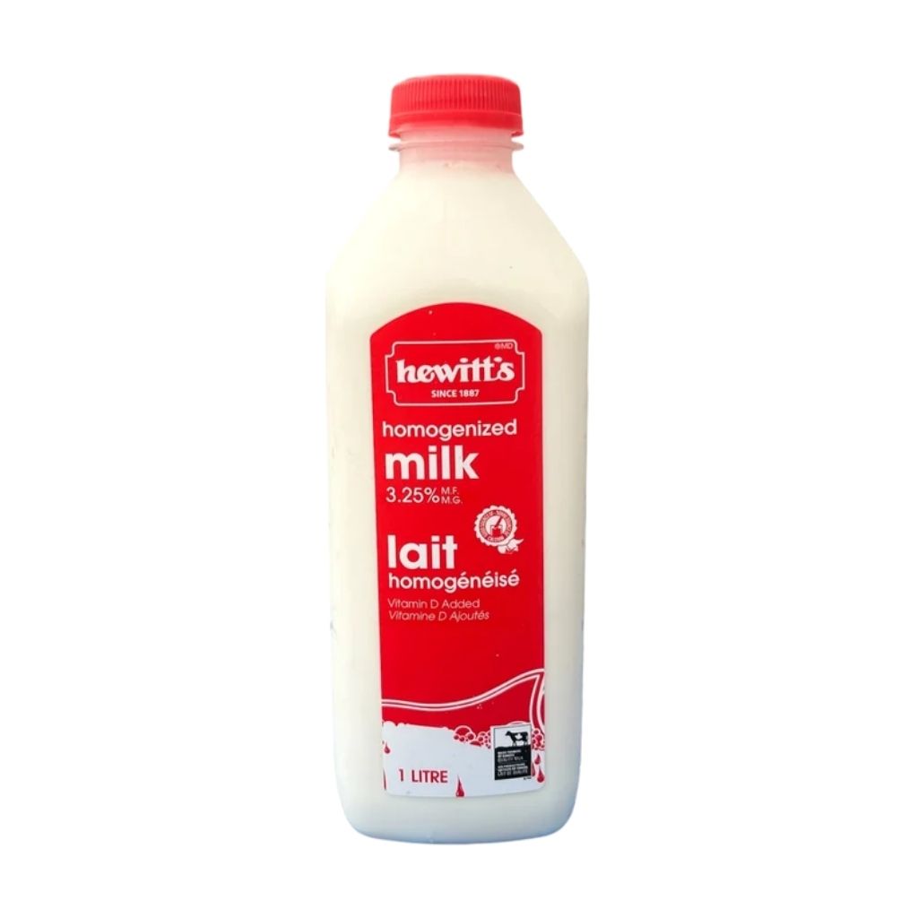lait homogénéisé 3.25% Hewitt's - La Boite à Grains