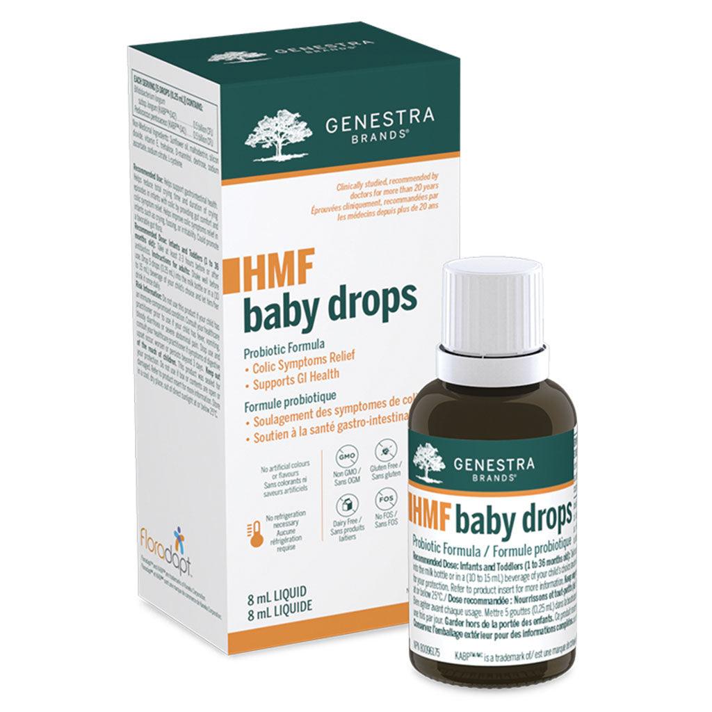 HMF Baby Drops Formule Probiotique Genestra Brands - La Boite à Grains