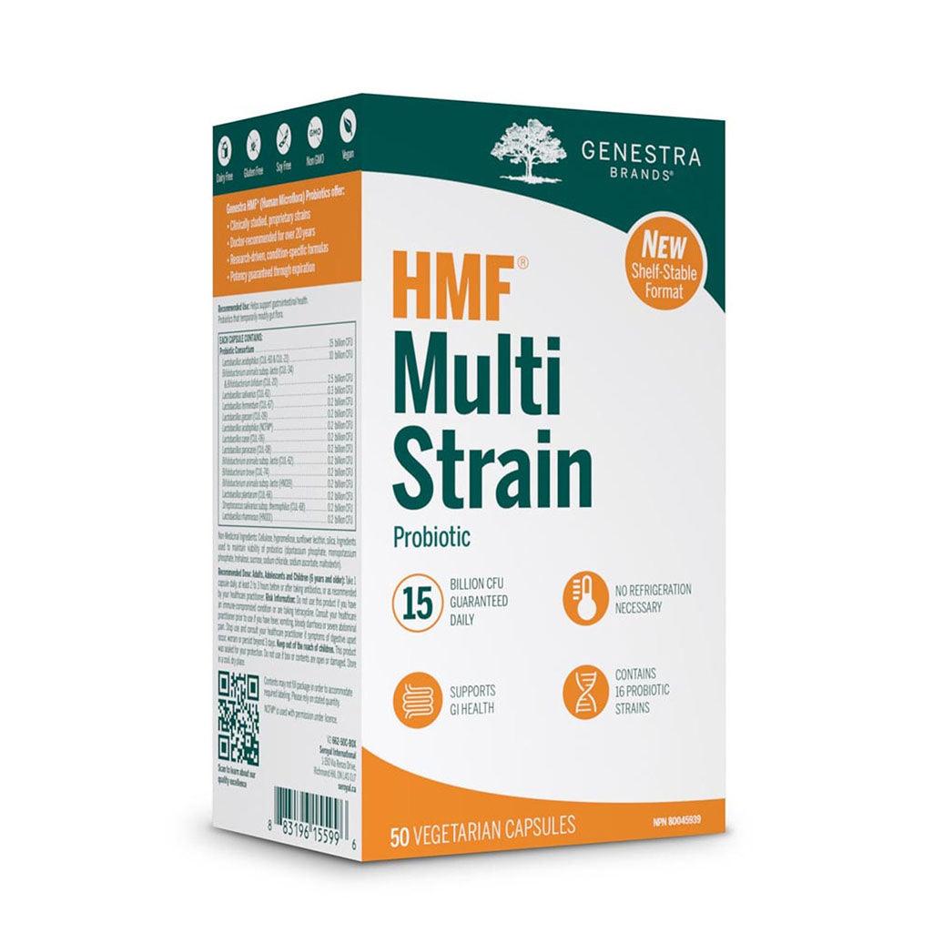 HMF Multi Strain Probiotique (Longue Conservation) Genestra Brands - La Boite à Grains