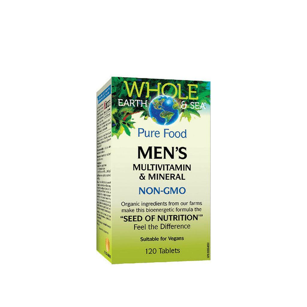 Hommes Multivitamine et Minéraux Whole Earth & Sea - La Boite à Grains