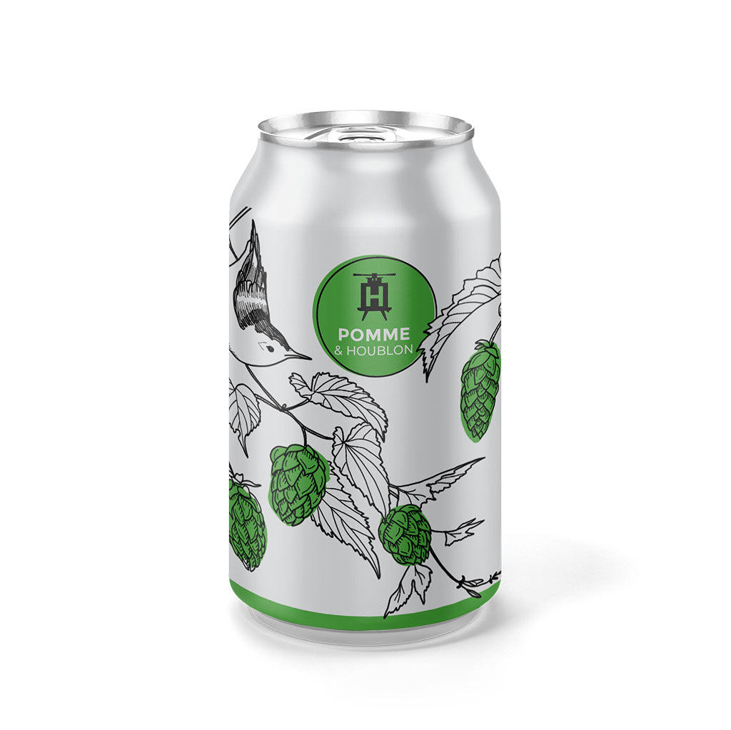 cocktail pomme et houblon Hugues Domaine de Lavoie - La Boite à Grains
