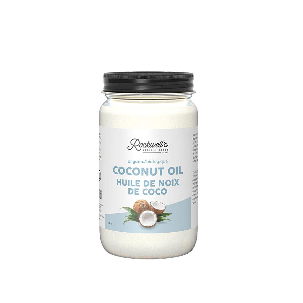 Huile de Coco Biologique Rockwell's - La Boite à Grains
