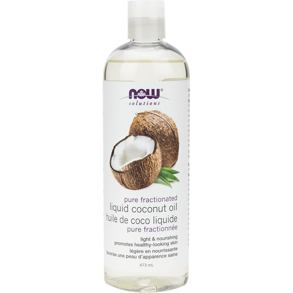 Huile de Coco Liquide Now - La Boite à Grains