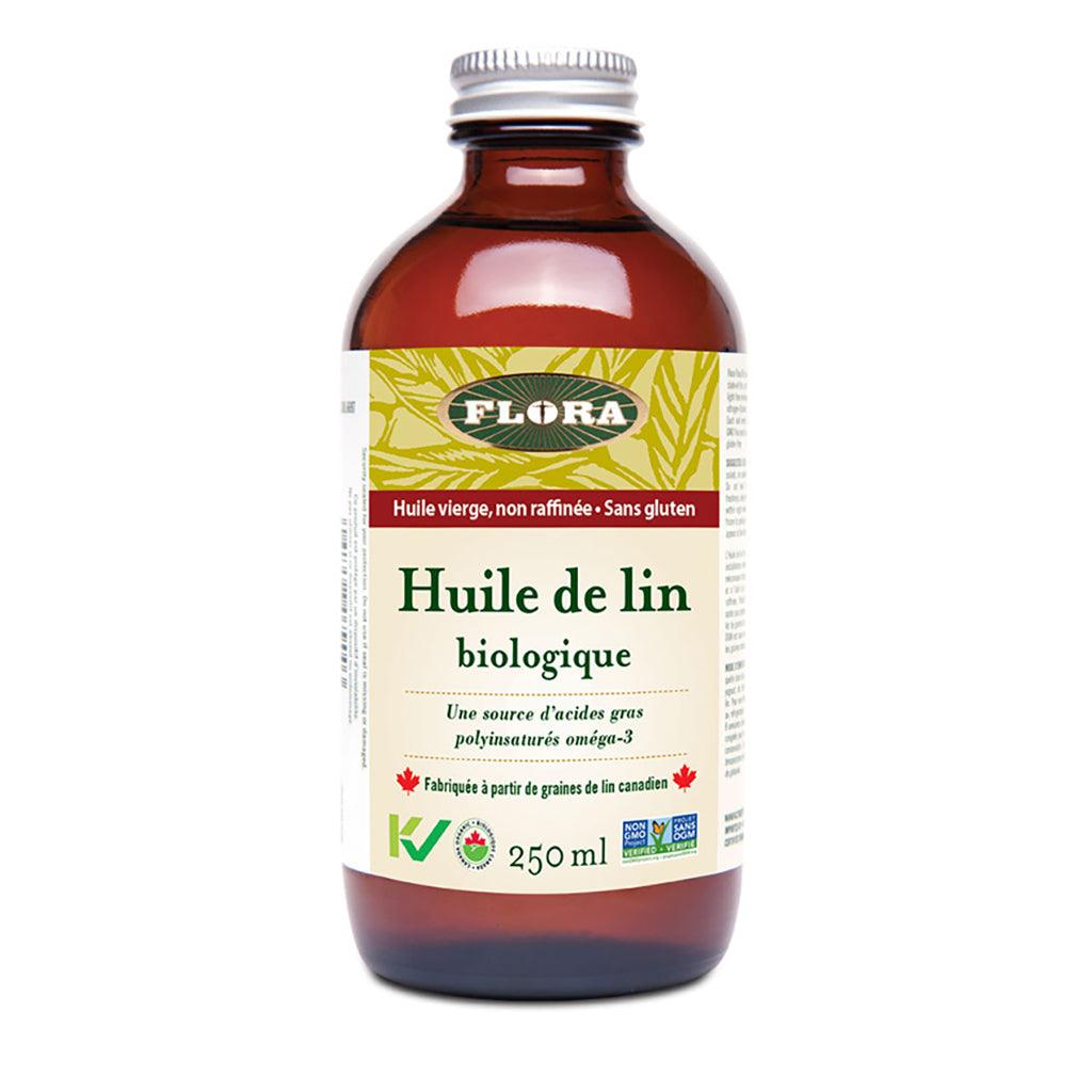 Huile de Lin Biologique Flora Flora - La Boite à Grains