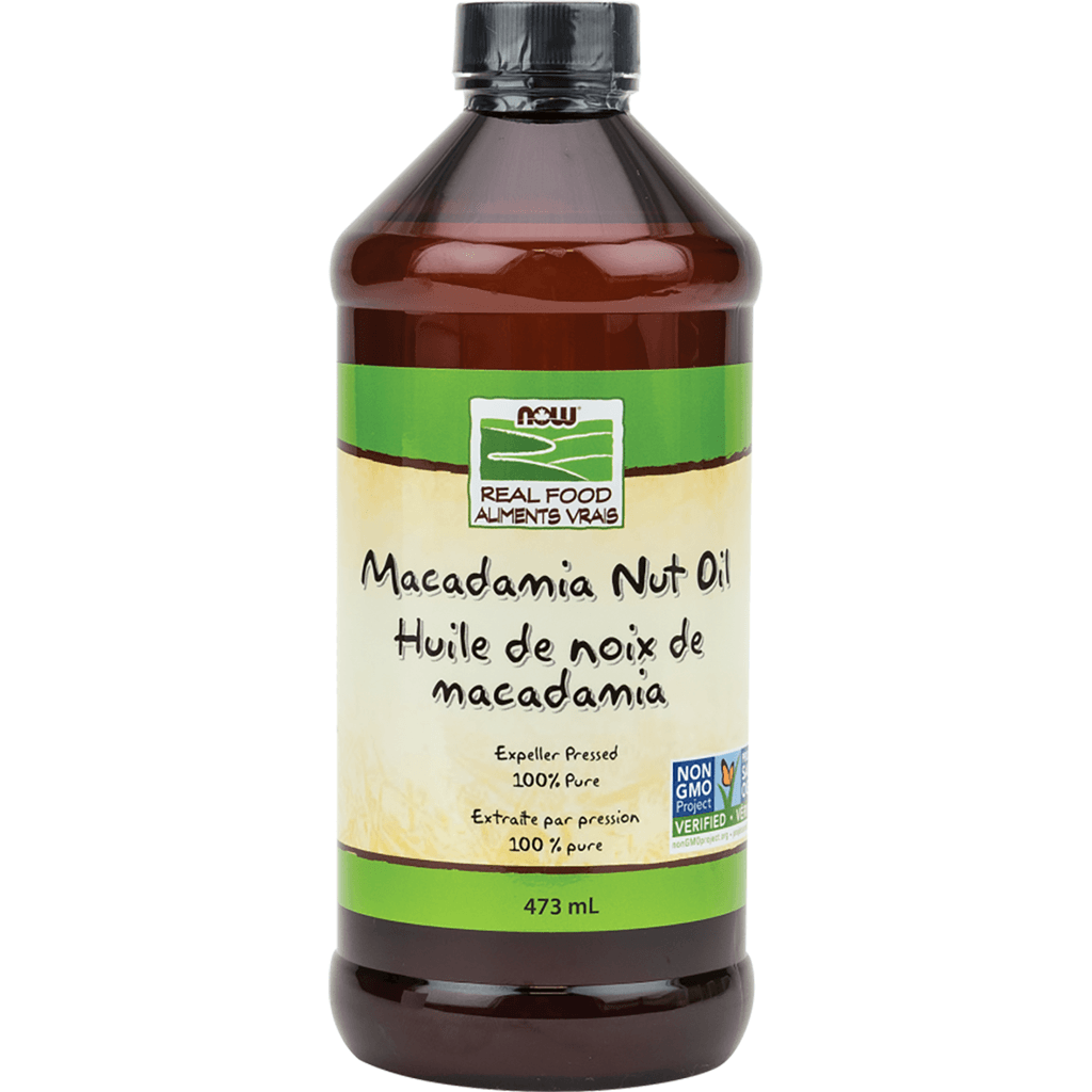 Huile de Macadamia Now Food - La Boite à Grains