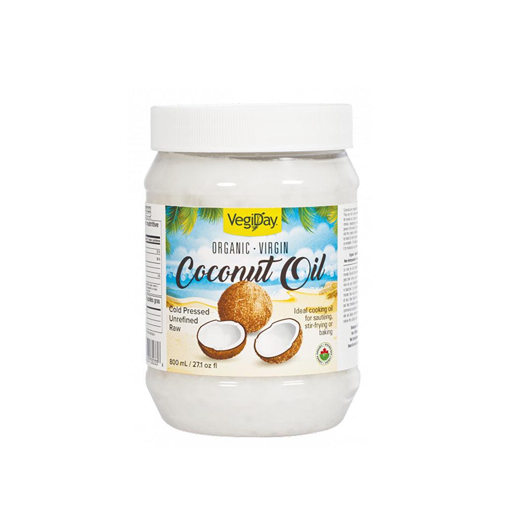 Huile de Noix de Coco Biologique VegiDay - La Boite à Grains