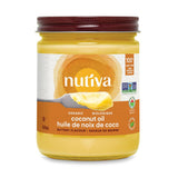 Huile de Noix de Coco Biologique Saveur de Beurre Nutiva - La Boite à Grains