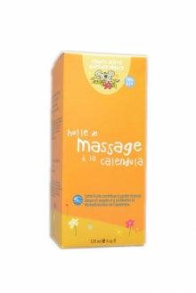 Huile Massage Calendula Souris Verte - La Boite à Grains