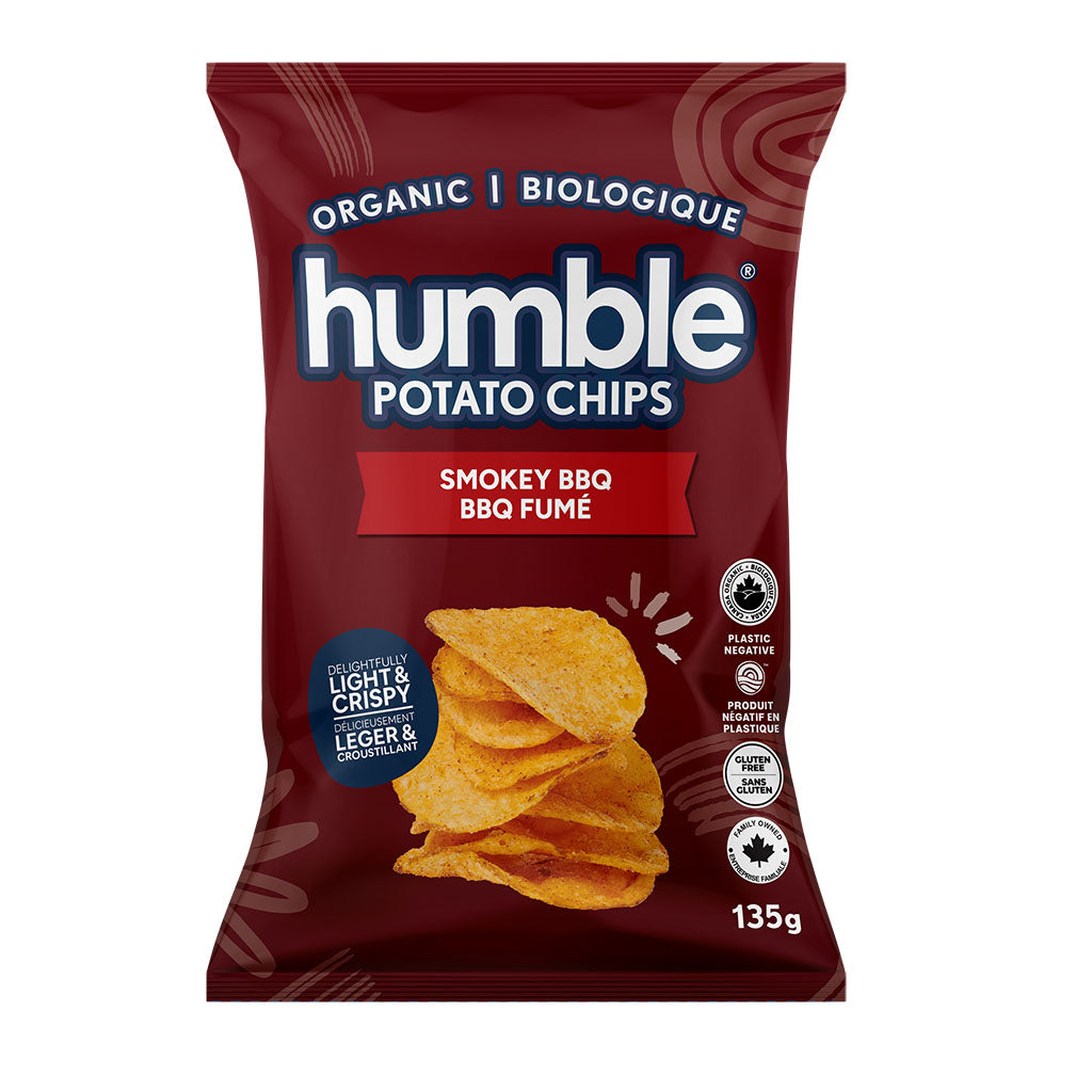 croustilles BBQ fumé Humble - La Boite à Grains