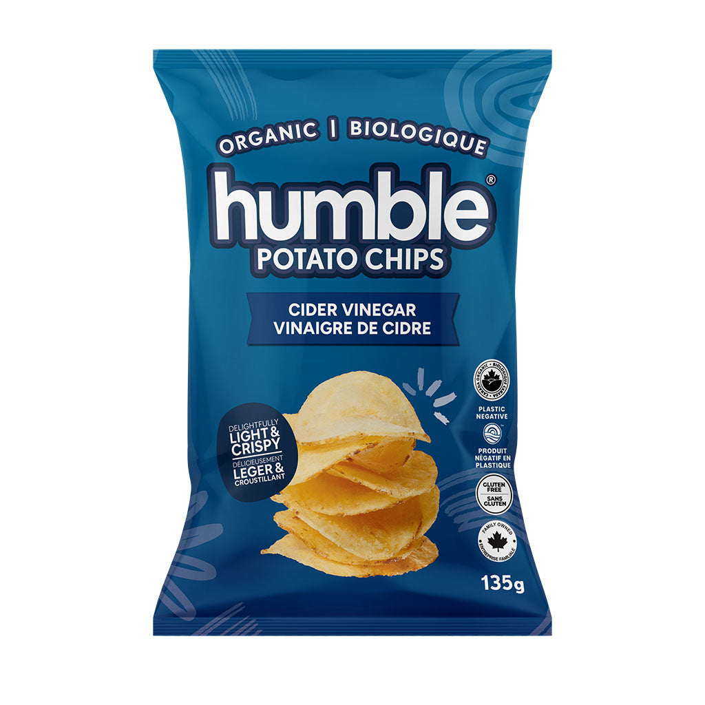 croustilles vinaigre de cidre Humble - La Boite à Grains
