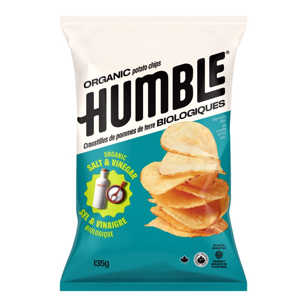 Humble salt and vinegar chips - La Boite à Grains