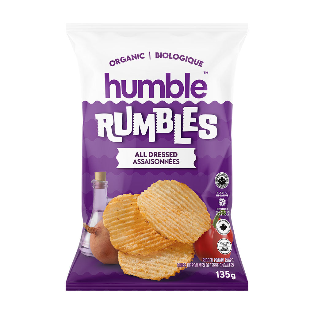 Organic Seasoned Rumbles Wavy Chips – La Boite à Grains