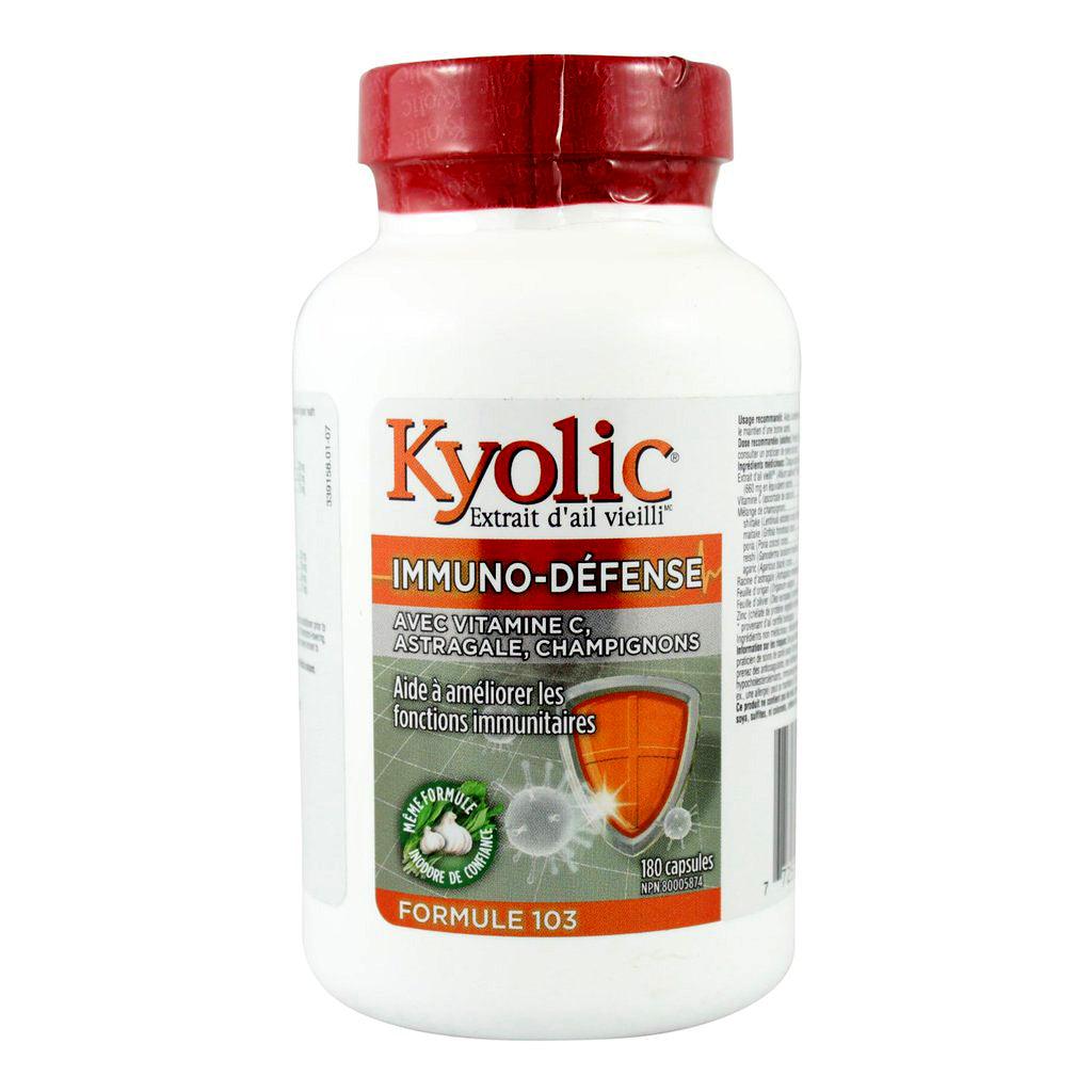 Immuno-Défense Formule 103 Kyolic - La Boite à Grains