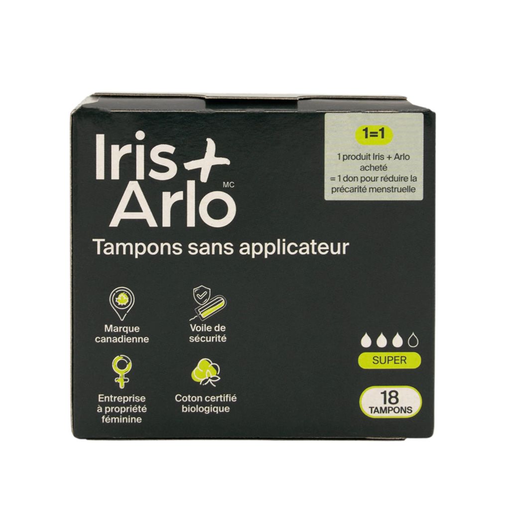 pads without applicator Super Iris + Arlo - La Boite à Grains
