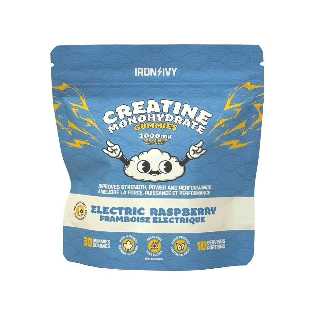 gummies de créatine monohydratée Iron & Ivy - La Boite à Grains