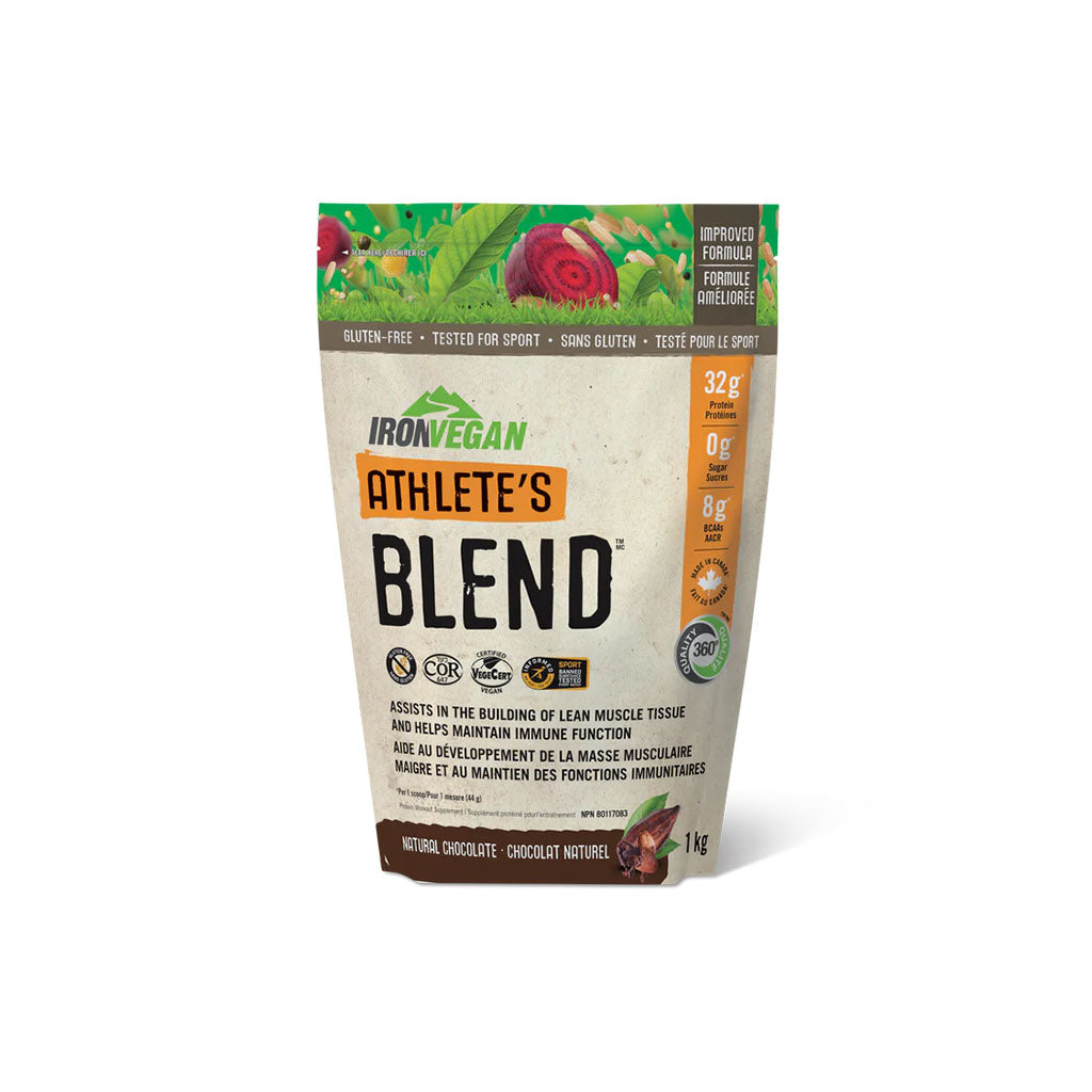 athlete's blend chocolat Iron Vegan - La Boite à Grains