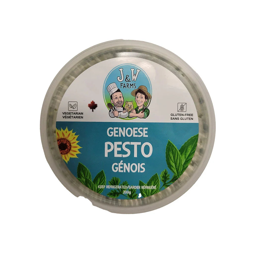 pesto génois J & W Farms - La Boite à Grains