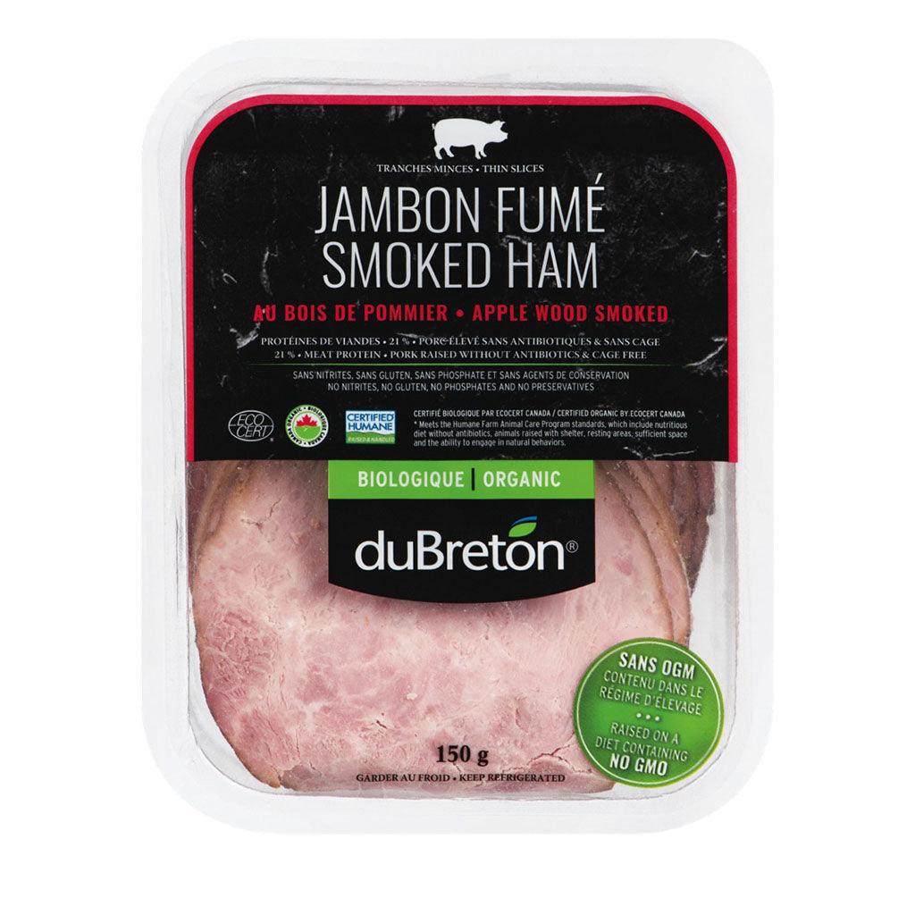 Jambon Fumé au Bois de Pommier Biologique DuBreton - La Boite à Grains