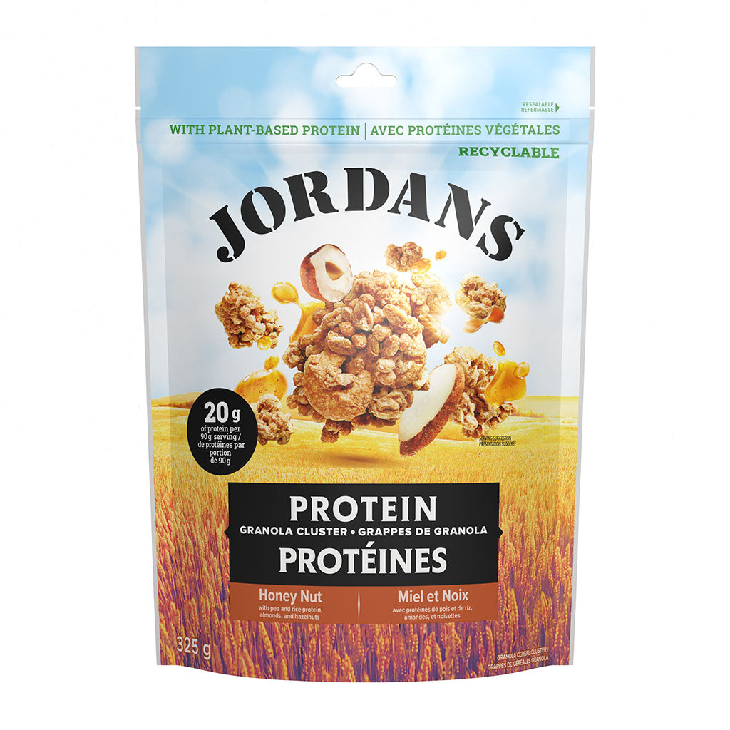 grappes de granola protéines miel et noix Jordans - La Boite à Grains