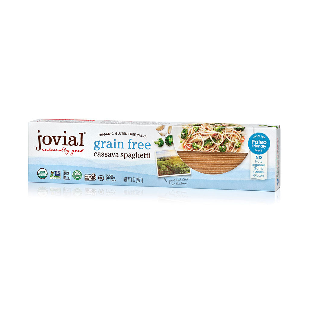 jovial spaghetti sans gluten manioc biologique 227 g