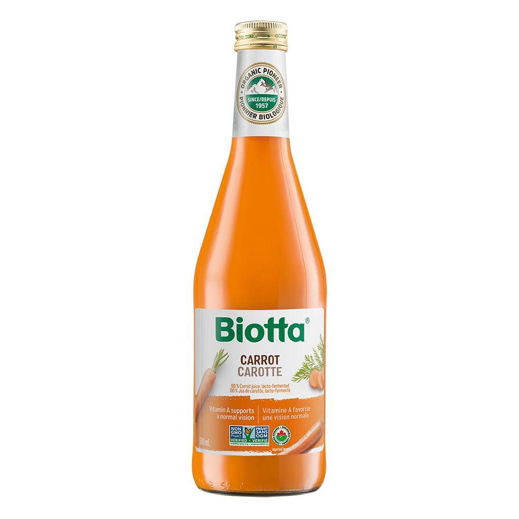 Jus de Carotte Biologique Biotta - La Boite à Grains